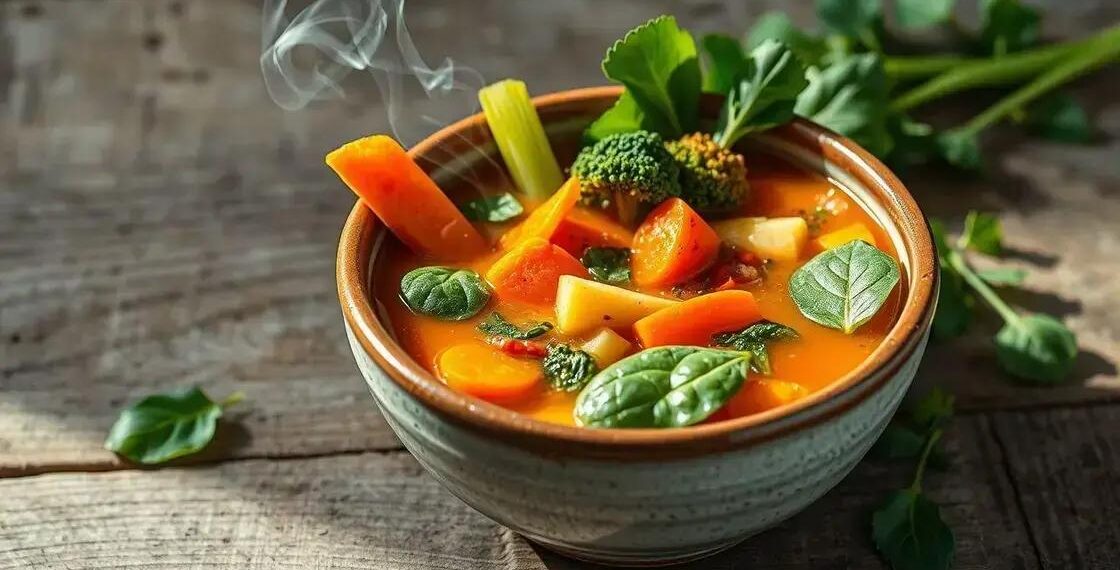 Sopa detox de legumes: receita fácil para limpar o organismo em 30 minutos