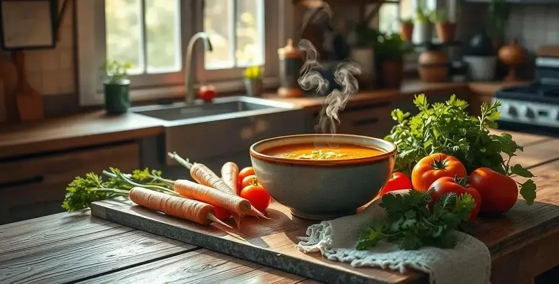 sopa facil; aprenda a preparar uma refeição rápida, saborosa e prática hoje mesmo