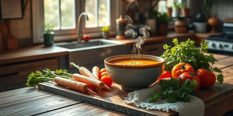 sopa facil; aprenda a preparar uma refeição rápida, saborosa e prática hoje mesmo