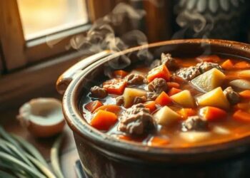 sopa legumes com carne; descubra o segredo de um caldo nutritivo e reconfortante