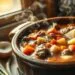 sopa legumes com carne; descubra o segredo de um caldo nutritivo e reconfortante