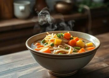 Sopa macarrão com legumes: receita fácil que aquece o coração em 20 minutos