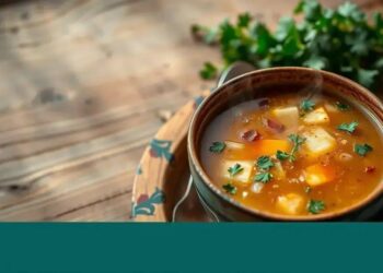 sopa para gripe; descubra como aliviar sintomas hoje com ingredientes simples