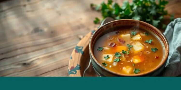 sopa para gripe; descubra como aliviar sintomas hoje com ingredientes simples