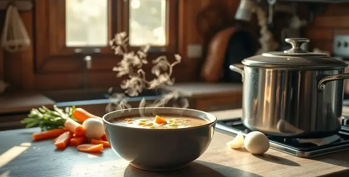 sopa rapida; como fazer uma refeição saborosa em minutos sem complicação