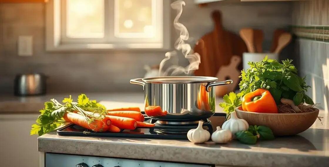 sopa simples de macarrão; descubra como preparar uma refeição rápida e gostosa