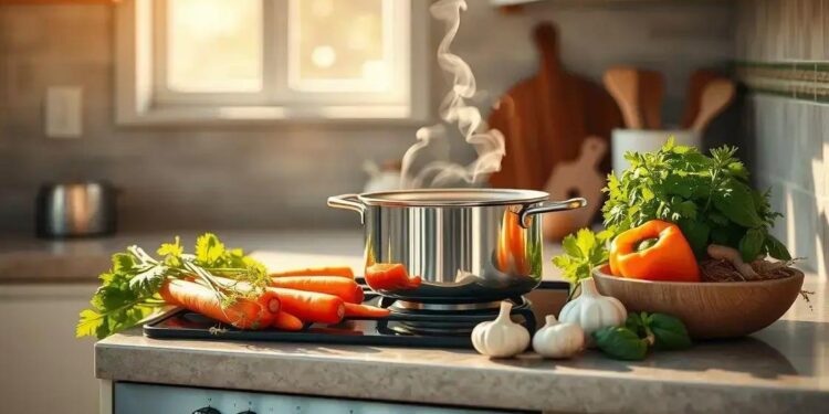 sopa simples de macarrão; descubra como preparar uma refeição rápida e gostosa