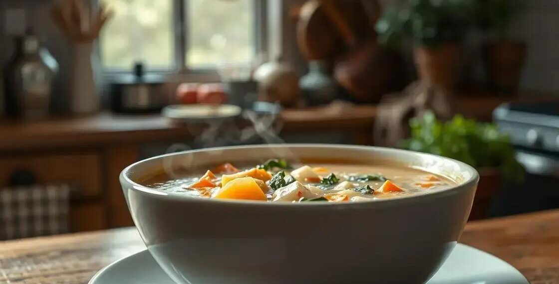 sopas cremosas de legumes: segredo para uma refeição prática e saborosa