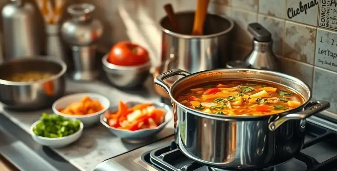 sopas de legumes; transforme ingredientes simples em conforto saboroso