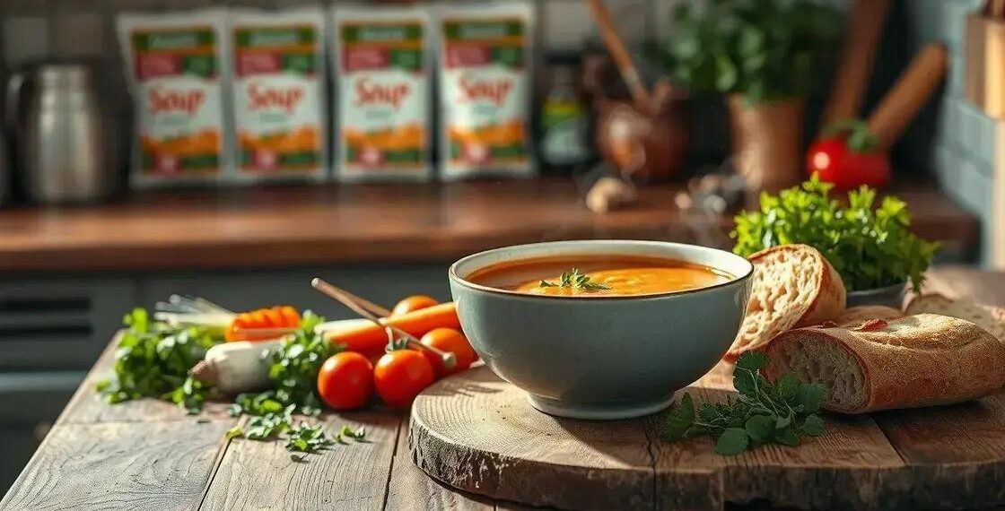 Sopas knorr; descubra como transformar refeições rápidas em sabor inesquecível