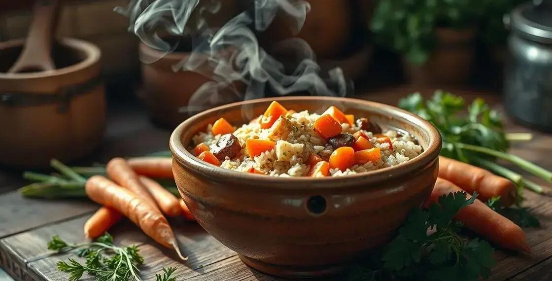 sopinha de arroz com legumes: receita fácil que vai conquistar sua família
