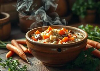 sopinha de arroz com legumes: receita fácil que vai conquistar sua família