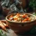 sopinha de arroz com legumes: receita fácil que vai conquistar sua família