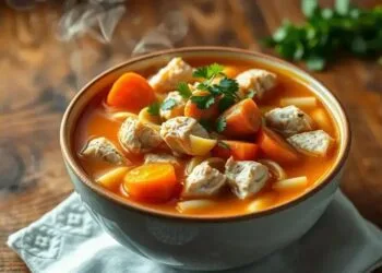 Sopinha de macarrao com frango: receita caseira que aquece o coração