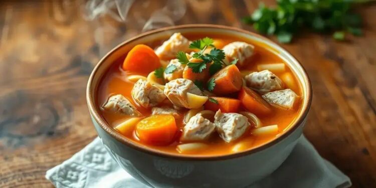 Sopinha de macarrao com frango: receita caseira que aquece o coração