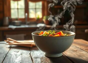 sopinha de macarrão com legumes; conforto rápido para dias corridos