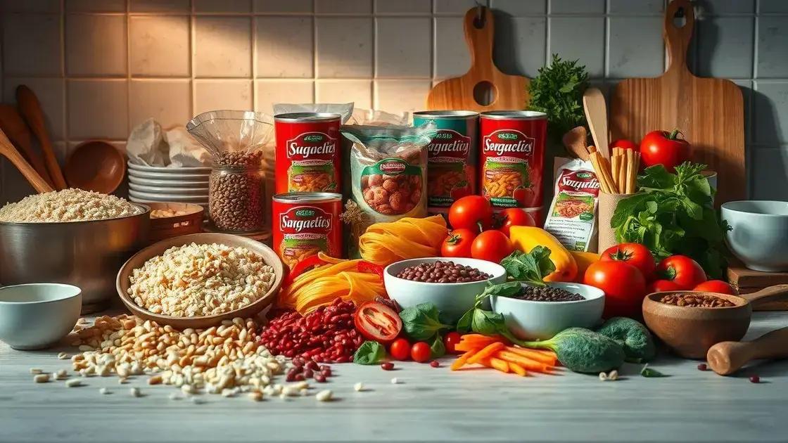substituições de ingredientes para orçamento apertado