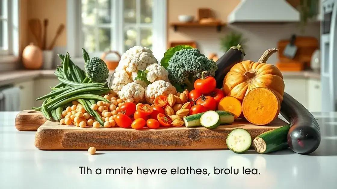 substituições simples de legumes sem perder sabor