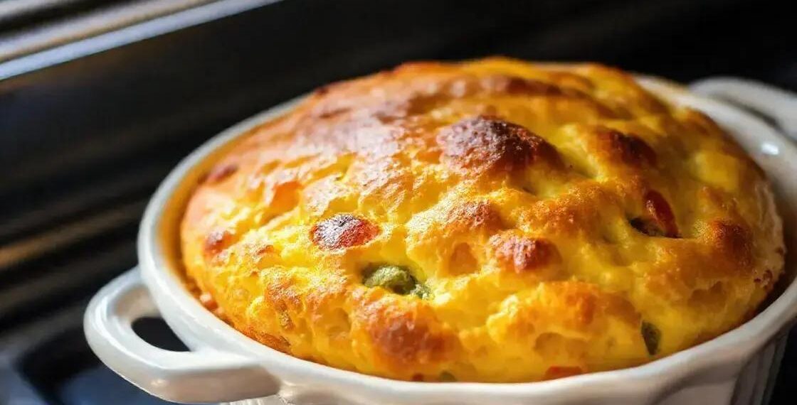 Sufle de legumes simples: receita rápida que vai surpreender seu paladar