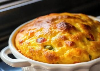 Sufle de legumes simples: receita rápida que vai surpreender seu paladar