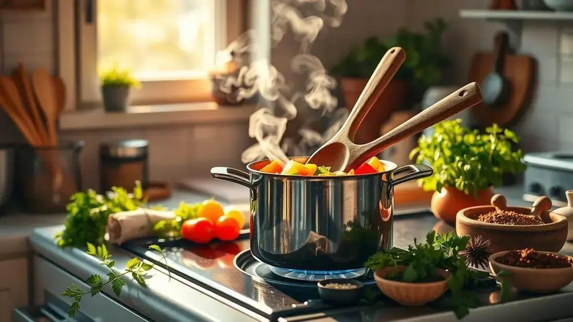 técnicas de cozimento para realçar o sabor