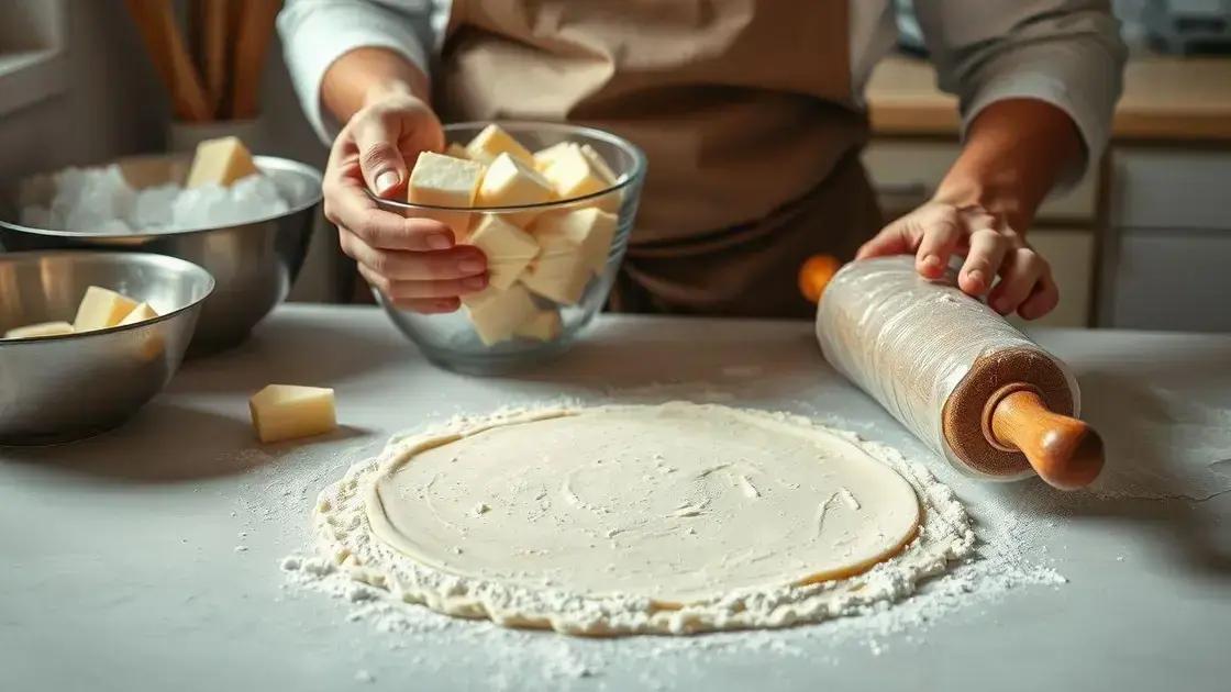 técnicas de massa que deixam a torta mais leve