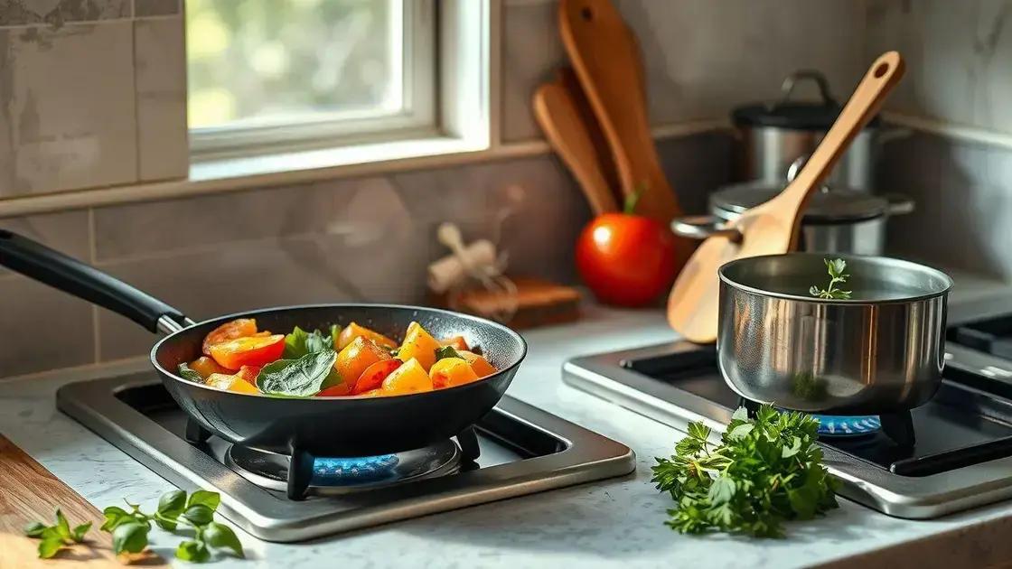 técnicas rápidas para cozinhar sem perder o sabor