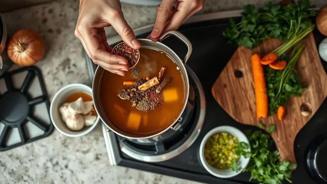 técnicas rápidas para temperos que transformam o caldo