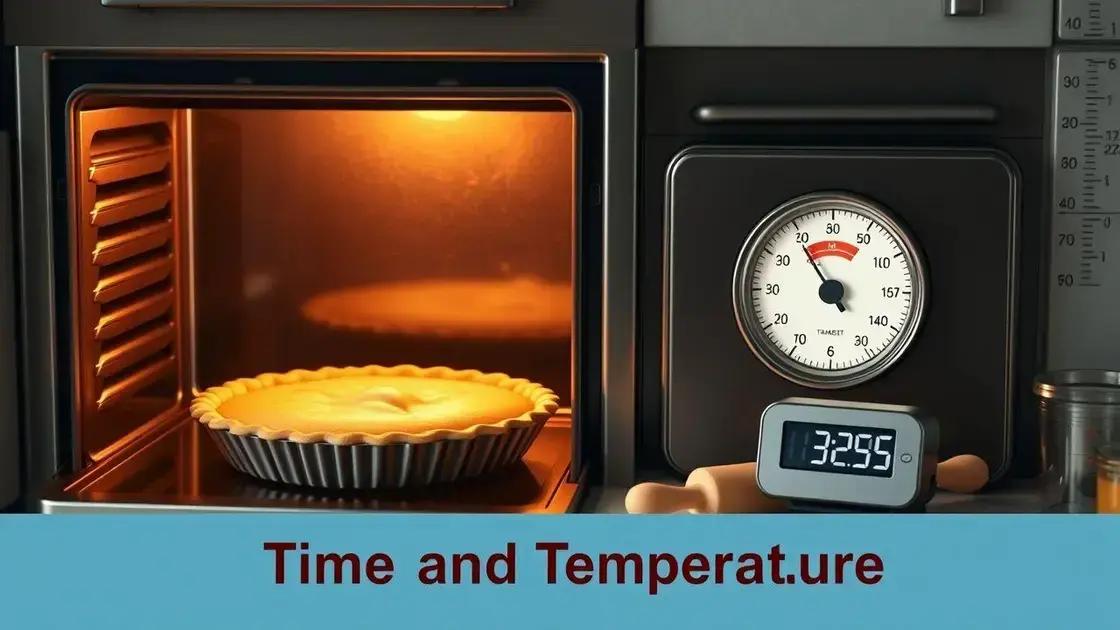 tempo e temperatura: o ponto certo para assar