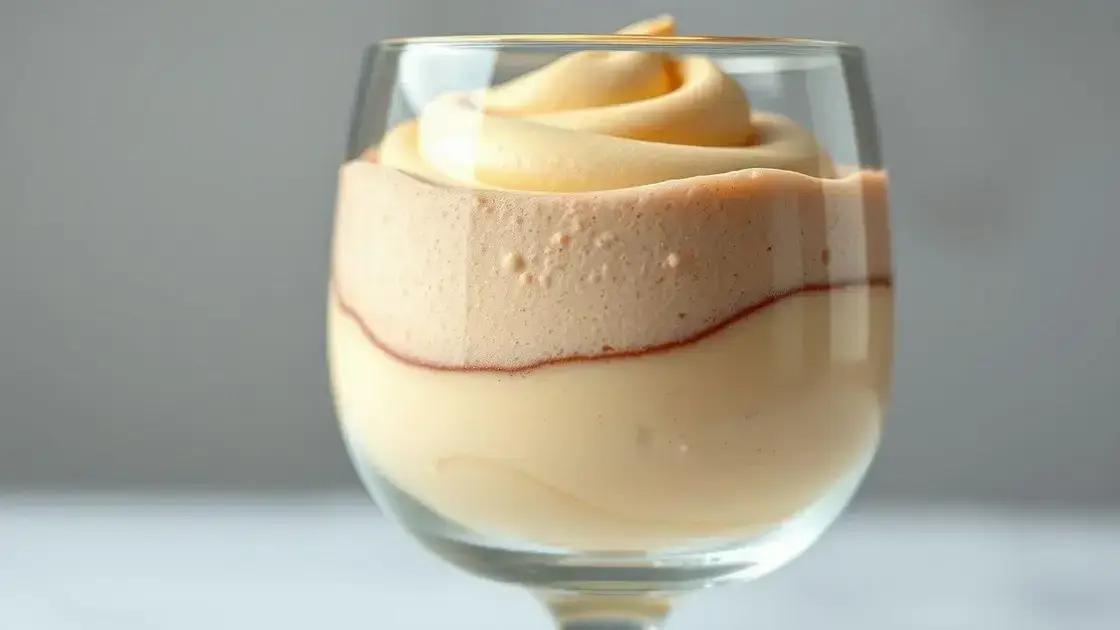 Textura perfeita: como alcançar creme estável e leve