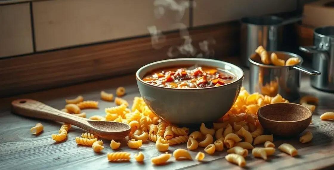 tipo de macarrão para sopa: descubra formatos que elevam o caldo e o sabor