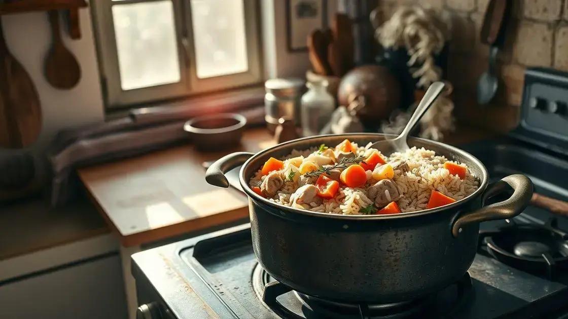 tipos de arroz ideais e ingredientes chave