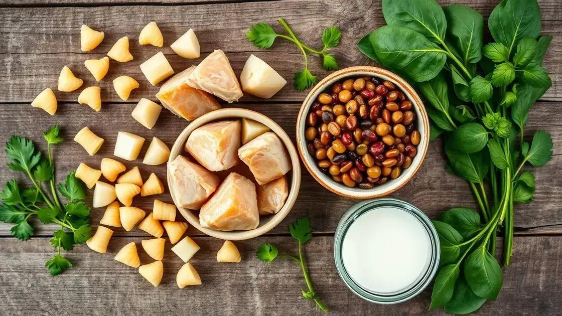tipos de ingredientes-chave para sopas