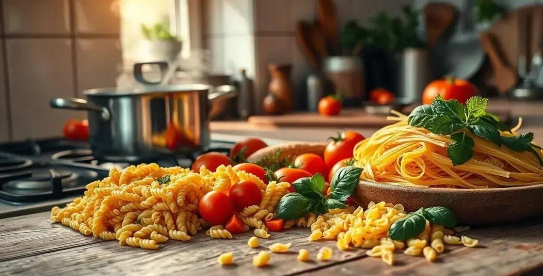 tipos de macarrão para sopa; qual combina com cada caldo e segredo da textura