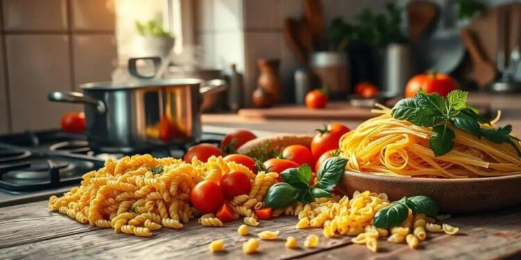 tipos de macarrão para sopa; qual combina com cada caldo e segredo da textura