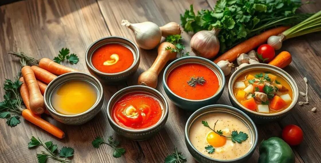 tipos de sopa; descubra quais combinam com cada ocasião e paladar