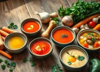 tipos de sopa; descubra quais combinam com cada ocasião e paladar