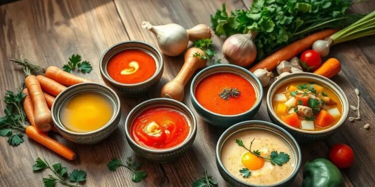 tipos de sopa; descubra quais combinam com cada ocasião e paladar