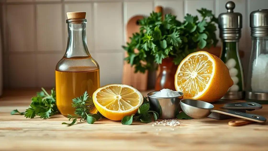 truques de sabor: ervas, sal e acidez