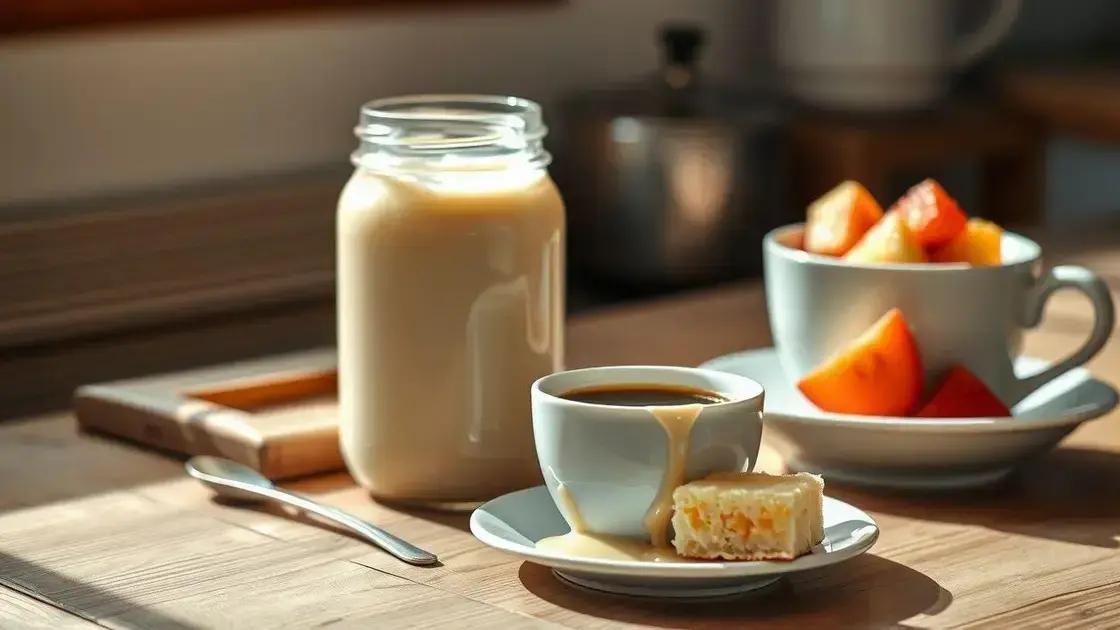 usos práticos e receitas rápidas com leite condensado