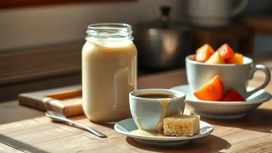 usos práticos e receitas rápidas com leite condensado