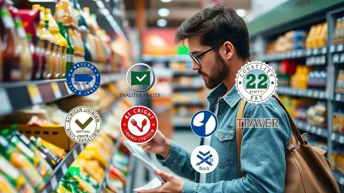 validação de qualidade e selos de confiança