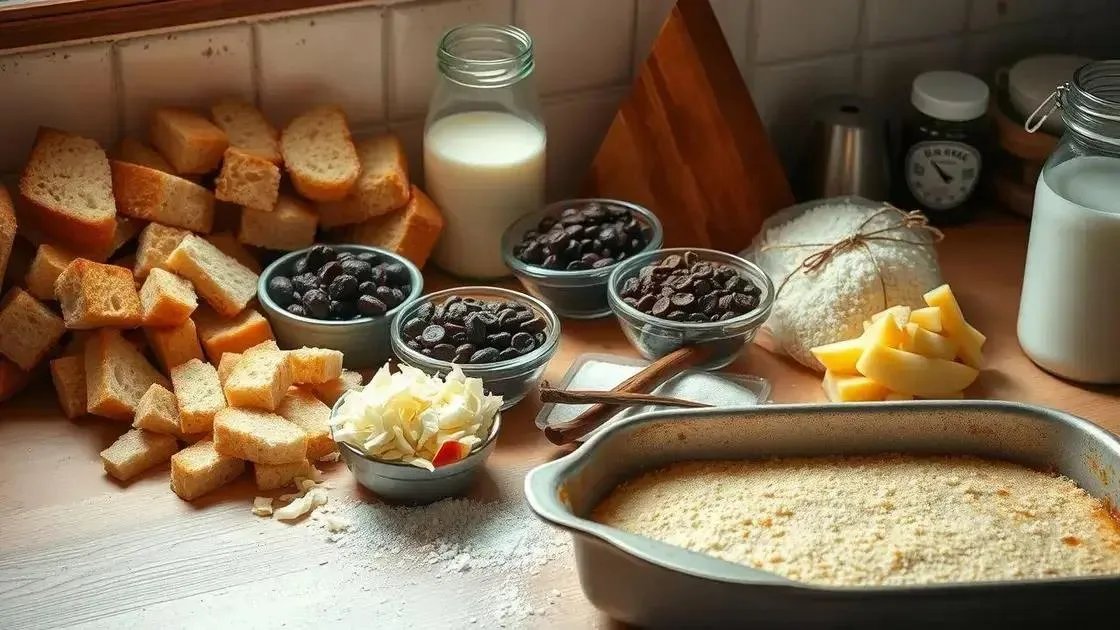 Variações com pão amanhecido e extras