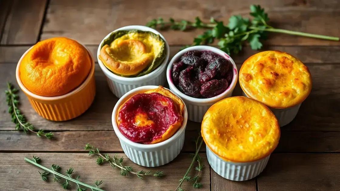 Variações criativas com legumes diferentes