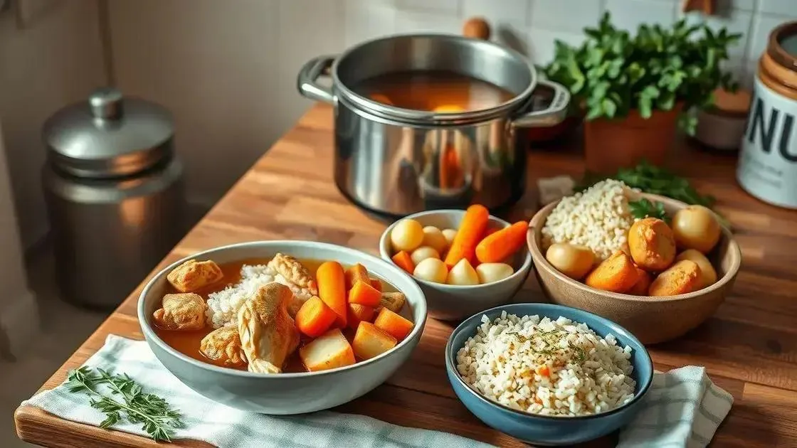 variações da canja: frango, arroz e complementos variações da canja: frango, arroz e complementos