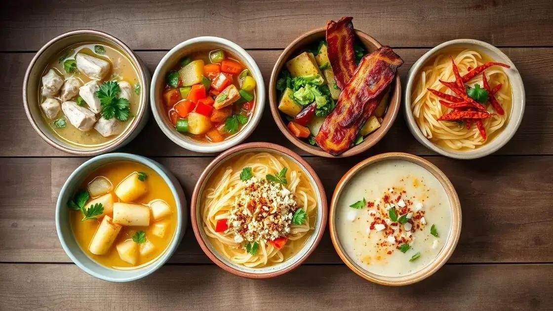 variações da receita para experimentar