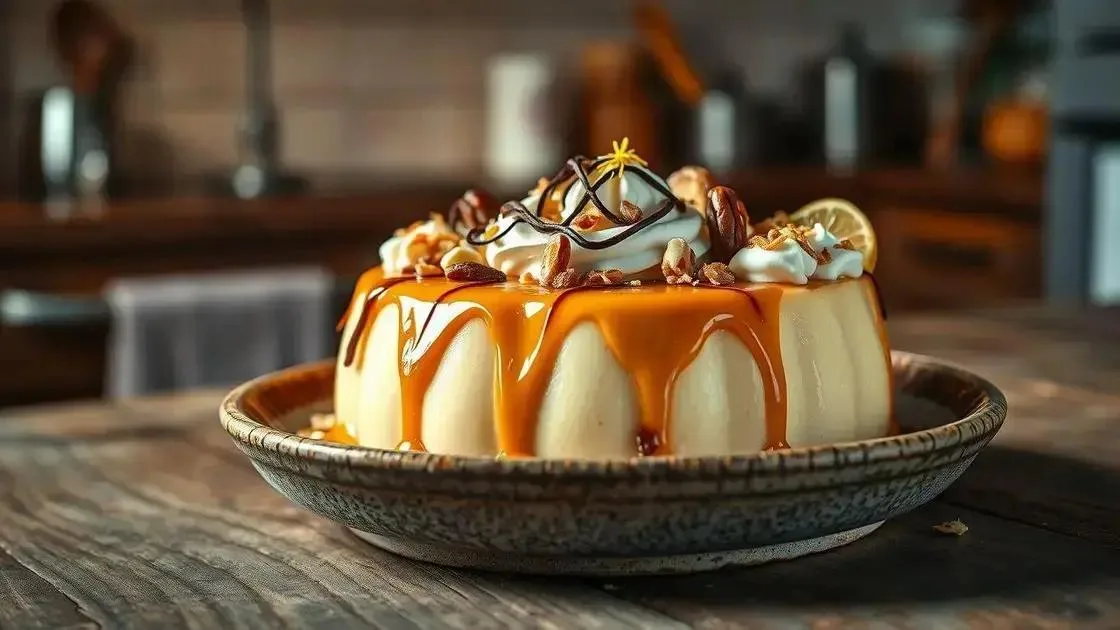 Variações de cobertura e caramelo que elevam o sabor Variações de cobertura e caramelo que elevam o sabor