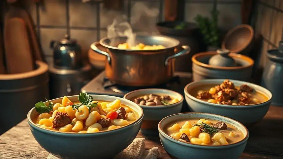variações de ingredientes para diferentes gostos