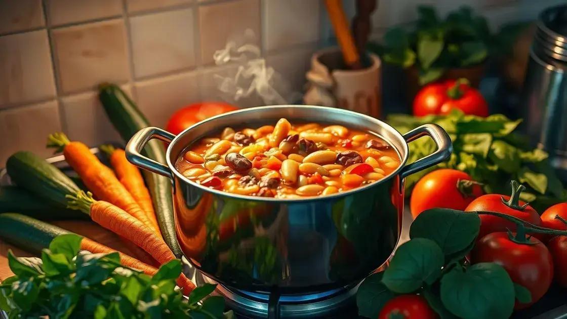 variações de legumes e macarrão para cada gosto