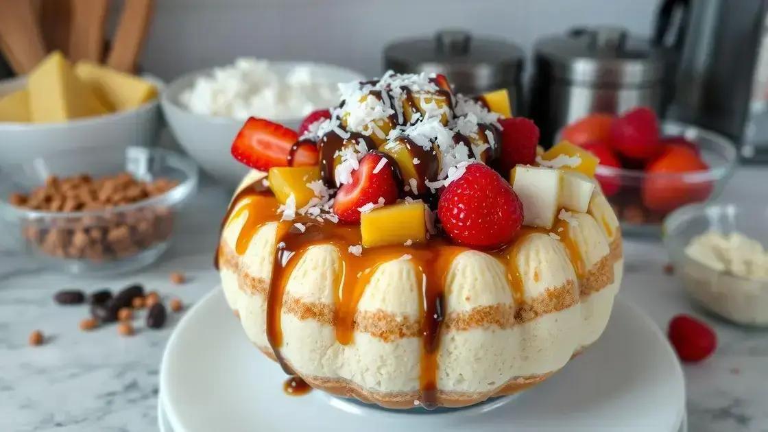 variações de sabor e cobertura